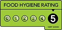 BHY Food Hygiene rating 5